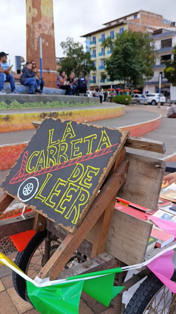 Pedagogía Itinerante la carreta de leer 5 octubre 2025